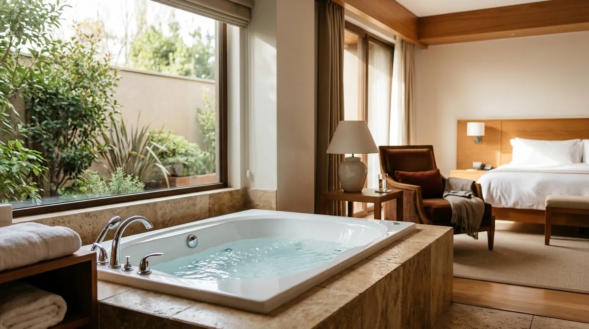 Dónde encontrar más moteles con jacuzzi en Chile